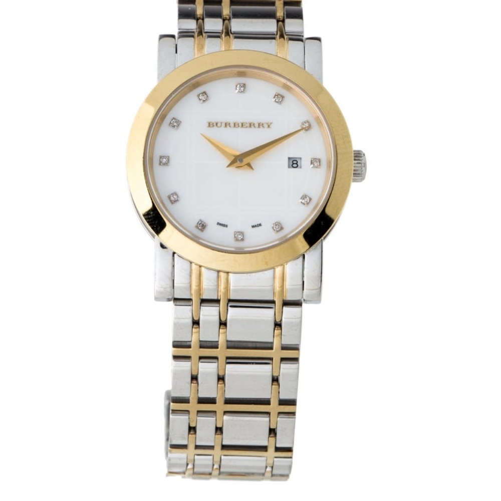 Burberry Two-Tone Gold and Silver Women's Watch